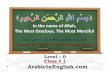 Arabic Level 0 Class 1