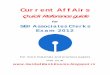 SBI Associates Clerks Current Affairs Quick Reference Guide - Guide4BankExams