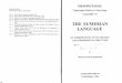 The Sumerian Language