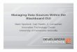 Blackboard Manage Data Sources