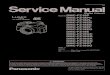 Panasonic Lumix DMC-FZ18 Service Manual