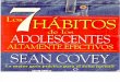 Los 7 Habitos de Los Adolescentes Altamente Efectivos Sean Covey