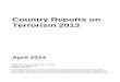 Country Reports on Terrorism 2013 - United States Department of State PublicationBureau of Counterterrorism ( Including Canada ) Released April 2014
