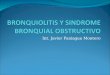 Bronquiolitis y Sindrome Bronquial Obstructivo
