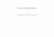 Topic 11 Electrolysisnew