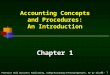 Accounting chapter 1