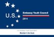 U.S. Embassy Youth Council 2014 Member Profile