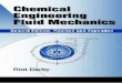 Chemical Engineering Fluid Mechanics, 2nd Edition Revised An