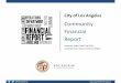 Los Angeles City Controller Ron Galperin's Community Financial Report