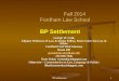 BP Gulf Oil Spill Settlement - introduction