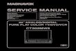 9537 Magnavox CT202MW8 Televisor DVD-VCR Manual de Servicio