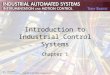 Bartelt Industrial Automated Systems Chapter 01 PPT