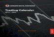2013-2023 LME Trading Calendar