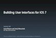Building UI for iOS 7