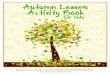 Autumn Leaves Activity Booklet
