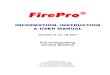 FirePro User Manual EU 2011 Rev 5