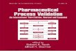 Pharmaceutical Process Validation