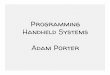 Android Development Environment by Adam Porter