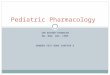 Pediatric Pharmacology 12