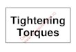 BMW Torque Values for All Bolts 1997