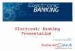 E-Business Presentation - Training for Branches