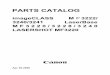 Canon Mf3220 3240 Pc Parts Catalog