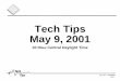 Tech Tips 09 Mayo 2001