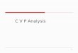 CVP Analysis in Management Accounting
