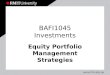 9. Equity Portfolio Management