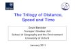 Banister_The Trilogy of Distance, Speed and Time # 2011