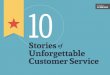 Customer Service Stories