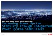Improving Power System Stability Through Integrated Power System Stabilizers_100520
