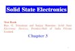 Introduction to Solid State Electronics part-2