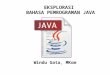 Eksplorasi Java