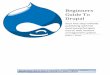 Beginners Guide to Drupal