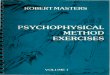 Robert Masters - Psychophysical Method Exercises Vol I