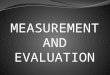 Measurement and Evaluation Ppp