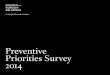 CFR CPA Preventive Priorities Survey 2014