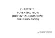 Chapter 2 Defferential Equation @ Potential Flow