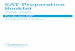 Sat Prep booklet released in 2004-2005