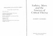 Andrew Feenberg Lukacs Marx and the Sources of Critical Theory