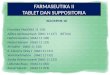 Farmaseutika II – Tablet Dan Suppositoria