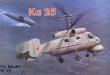card model - russian Kamov Ka-25 helicopter
