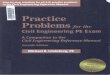 Practice Problems for the Civil Enginering PE Exam, 7th Ed