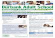 Burbank Adult School Spring 2014 Brochure
