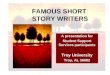Famous Short Story Writers