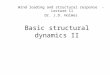 Structural Dynamics Lecture