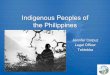 Indigenous Peoples of the Philippines Powerpoint