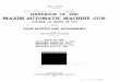 Handbook of the Maxim Automatic Machine Gun Caliber .30 Model of 1904