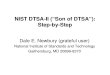 Nist Dtsa-II Guide